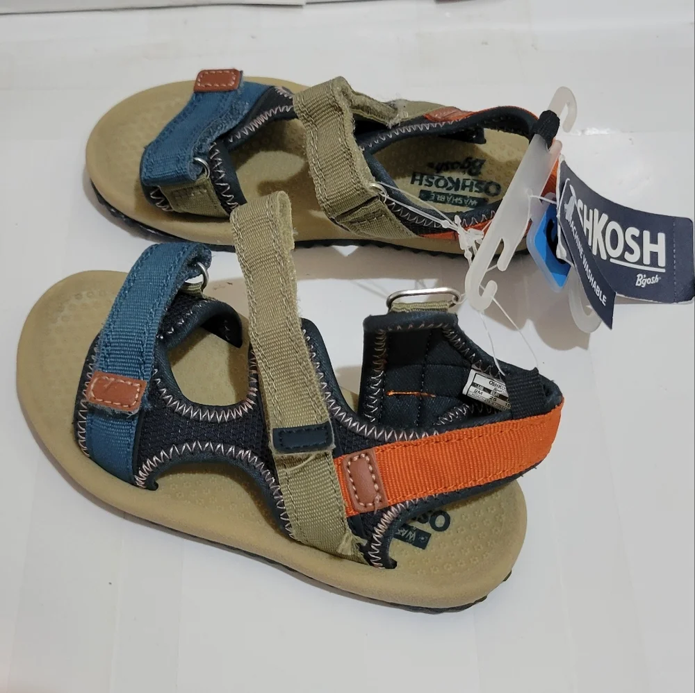 OshKosh B’gosh Boy's Machine Washable‎ Hook and Loop Sandal